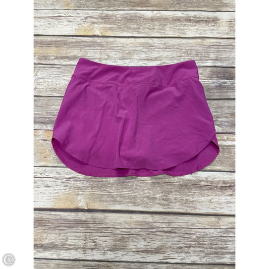 Athletic Skort By Cme In Pink, Size: S