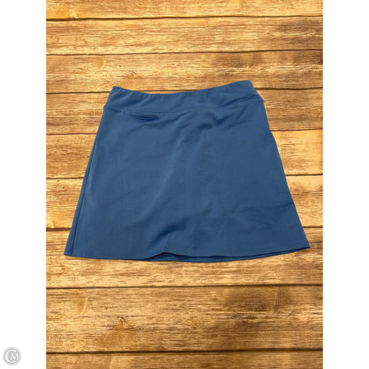 Athletic Skort By Adidas In Blue, Size: Xs