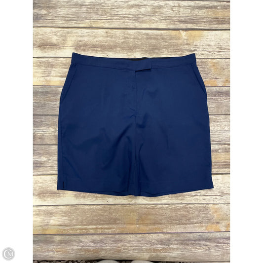 Athletic Shorts By Coral Bay In Navy, Size: 16