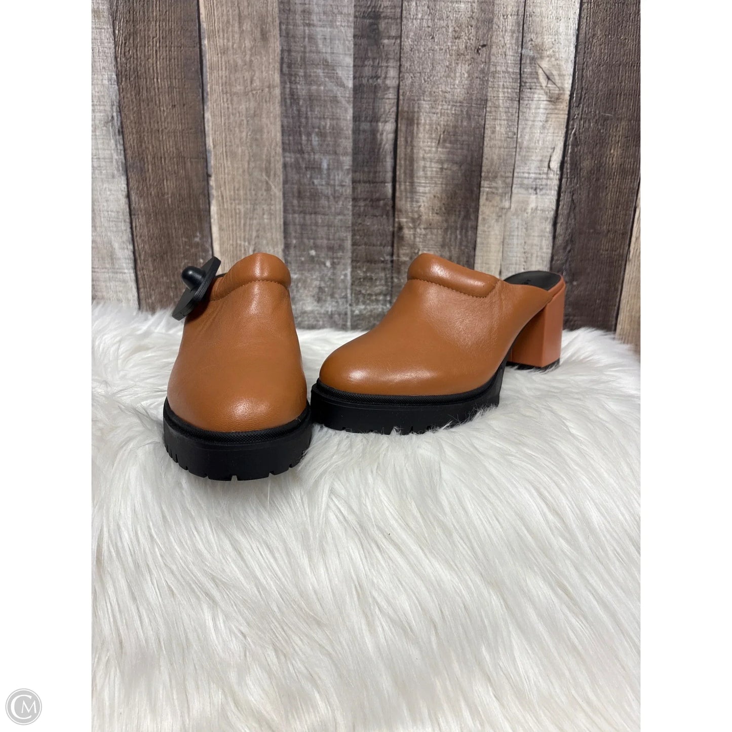 Shoes Heels Block By Aerosoles In Brown, Size: 8