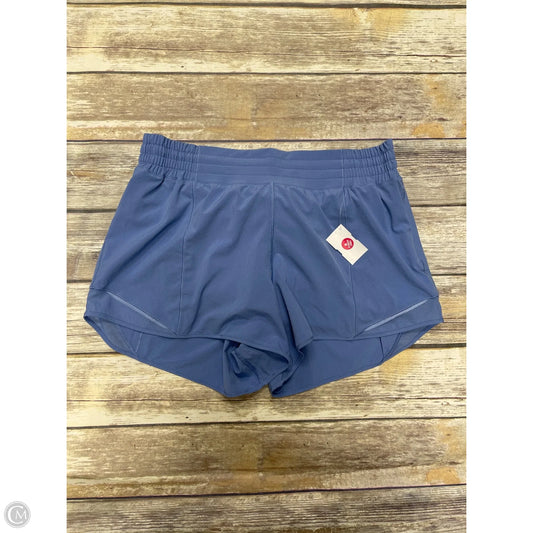 Athletic Shorts By Lululemon In Blue, Size: L