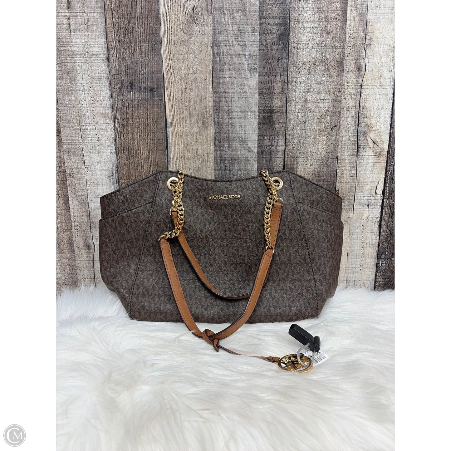 Handbag Designer By Michael Kors, Size: Medium