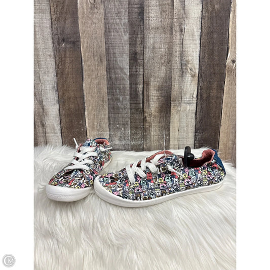 Shoes Sneakers By Bobs In Multi-colored, Size: 10