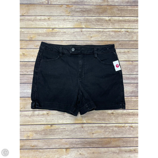 Shorts By D Jeans In Black Denim, Size: 14