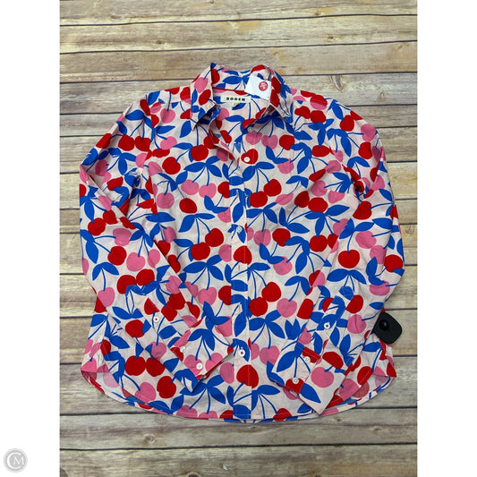 Top Long Sleeve By Boden In Multi-colored, Size: Xs