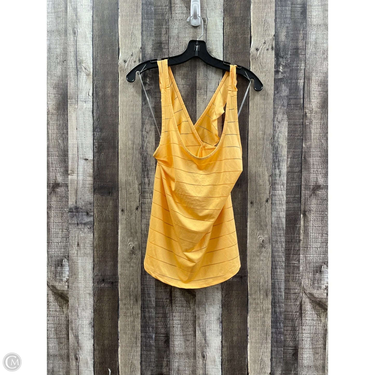Athletic Tank Top By Champion In Orange, Size: M