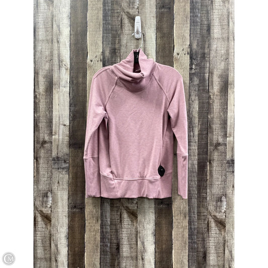 Athletic Sweatshirt Collar By Lululemon In Pink, Size: 2