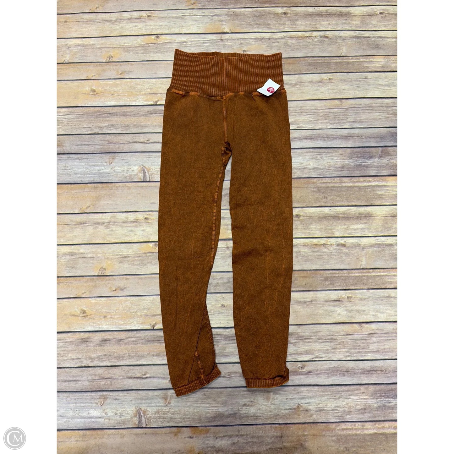 Athletic Leggings By Free People In Brown, Size: M