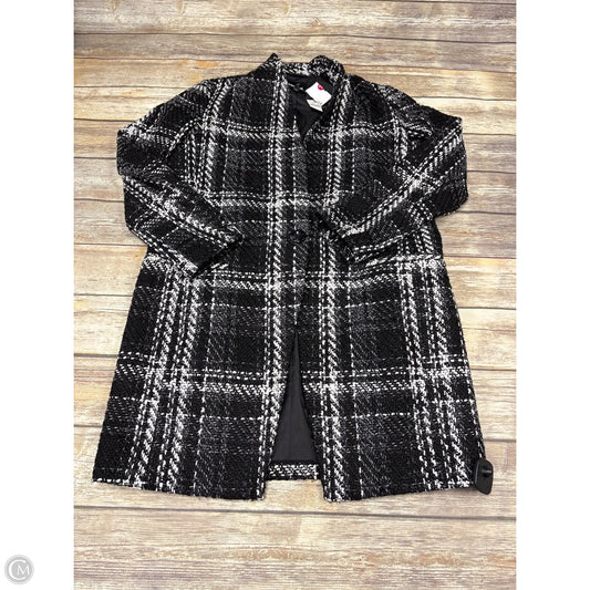 Coat Other By Express In Plaid Pattern, Size: L