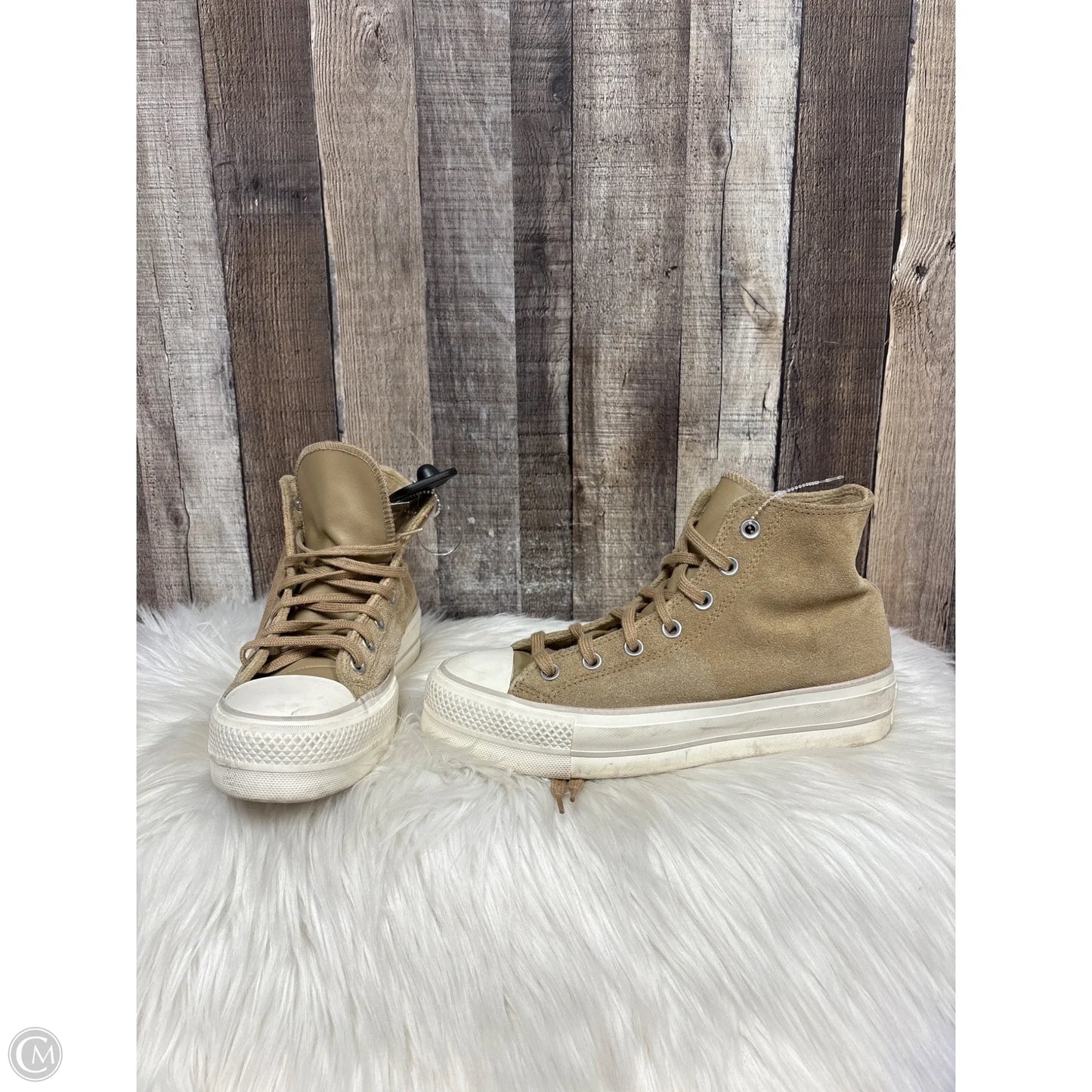 Shoes Sneakers By Converse In Beige, Size: 8.5