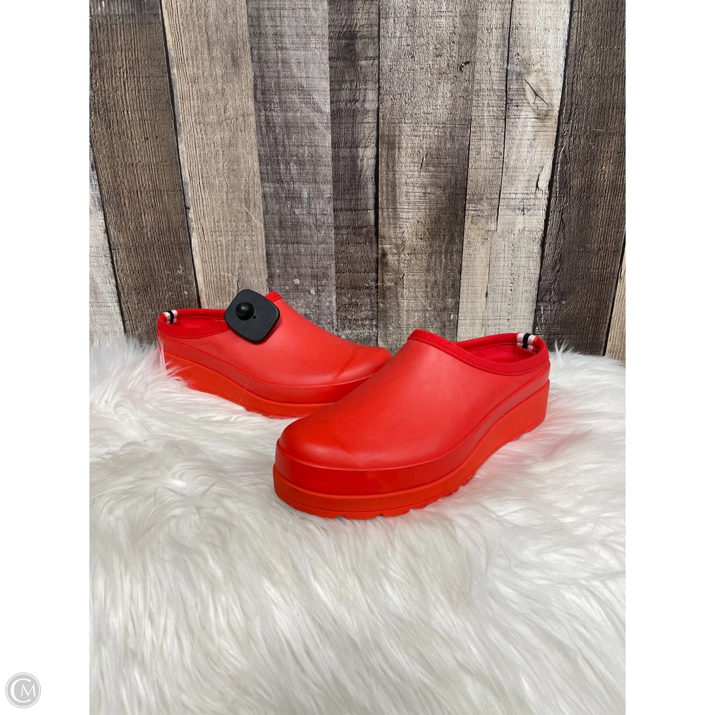 Shoes Heels Platform By Hunter In Red, Size: 8