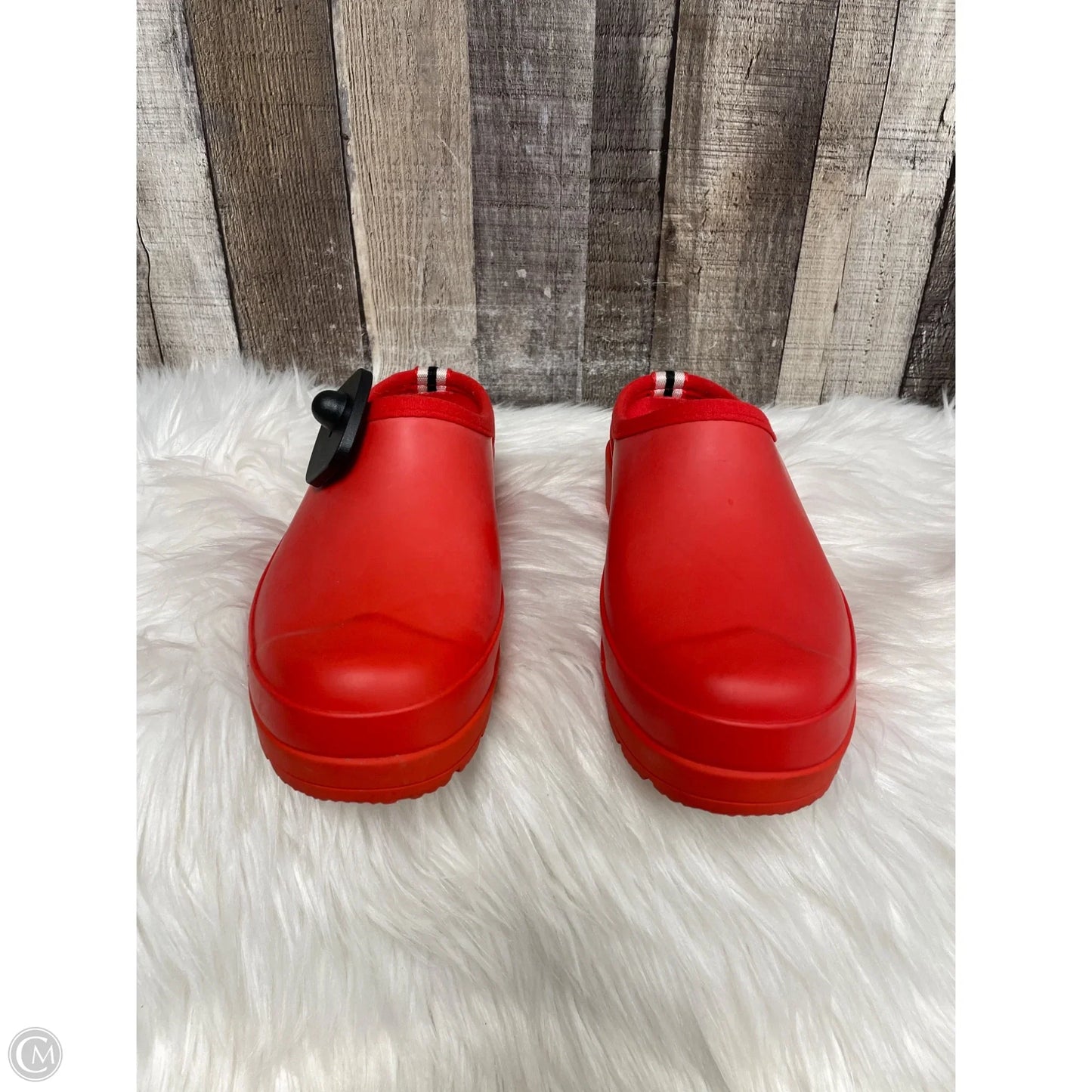Shoes Heels Platform By Hunter In Red, Size: 8