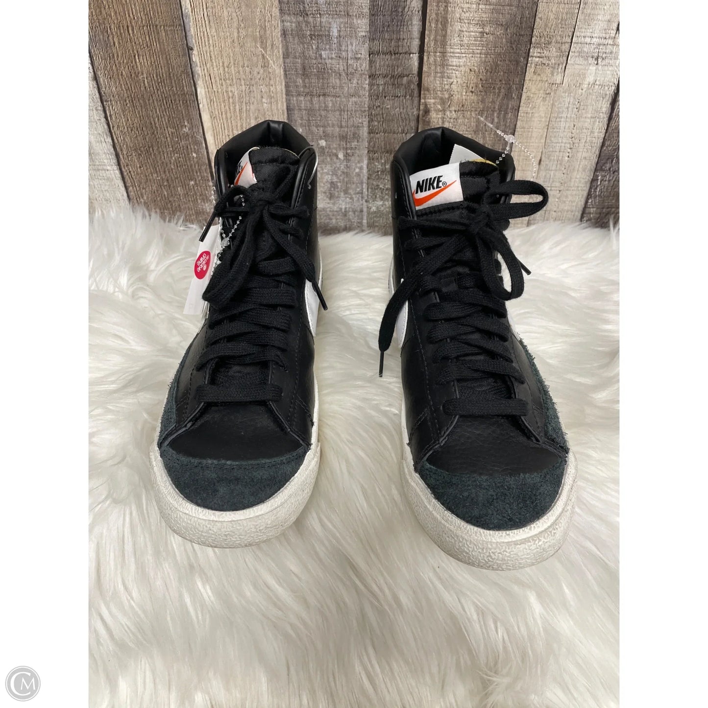 Shoes Athletic By Nike In Black, Size: 8