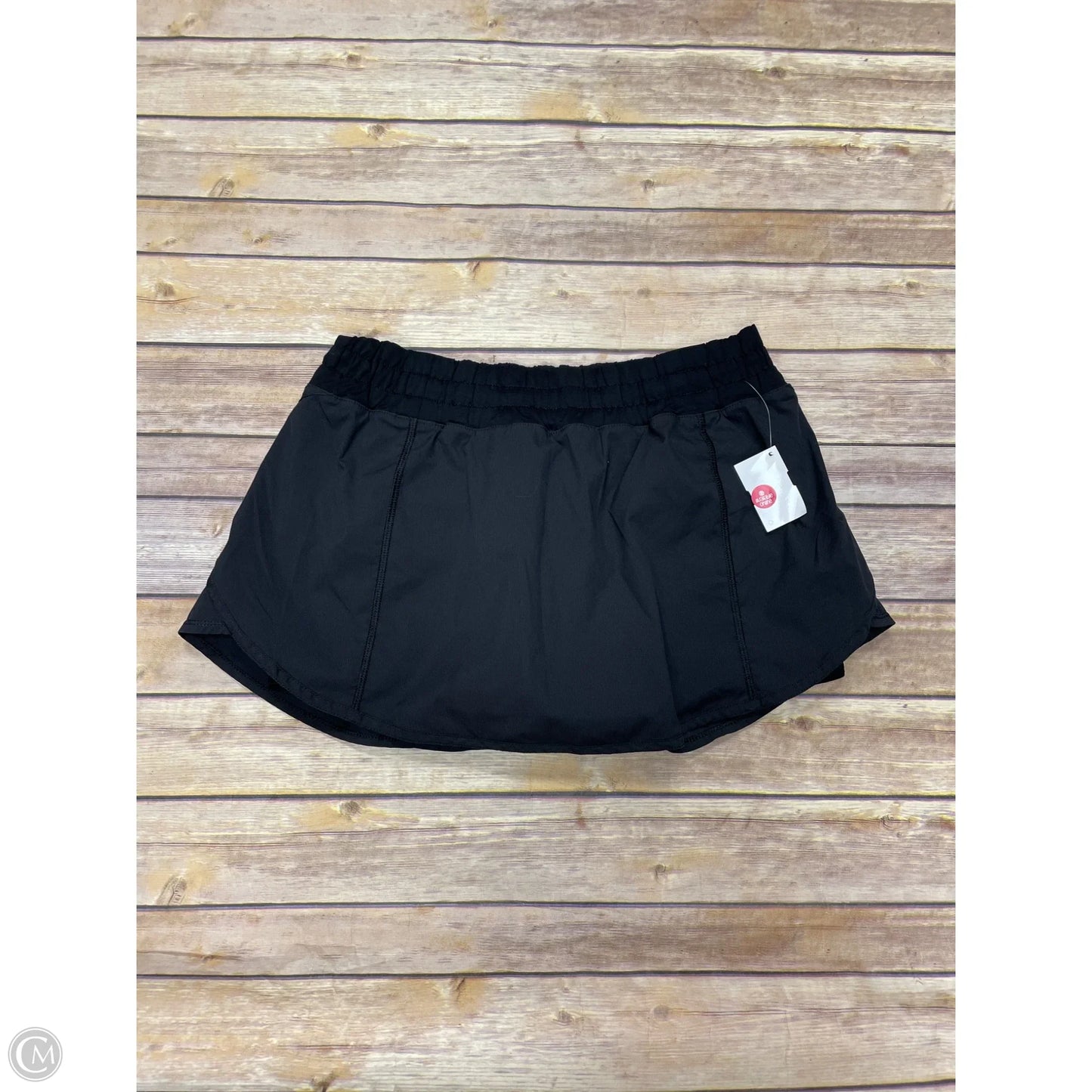 Athletic Skort By Lululemon In Black, Size: 8