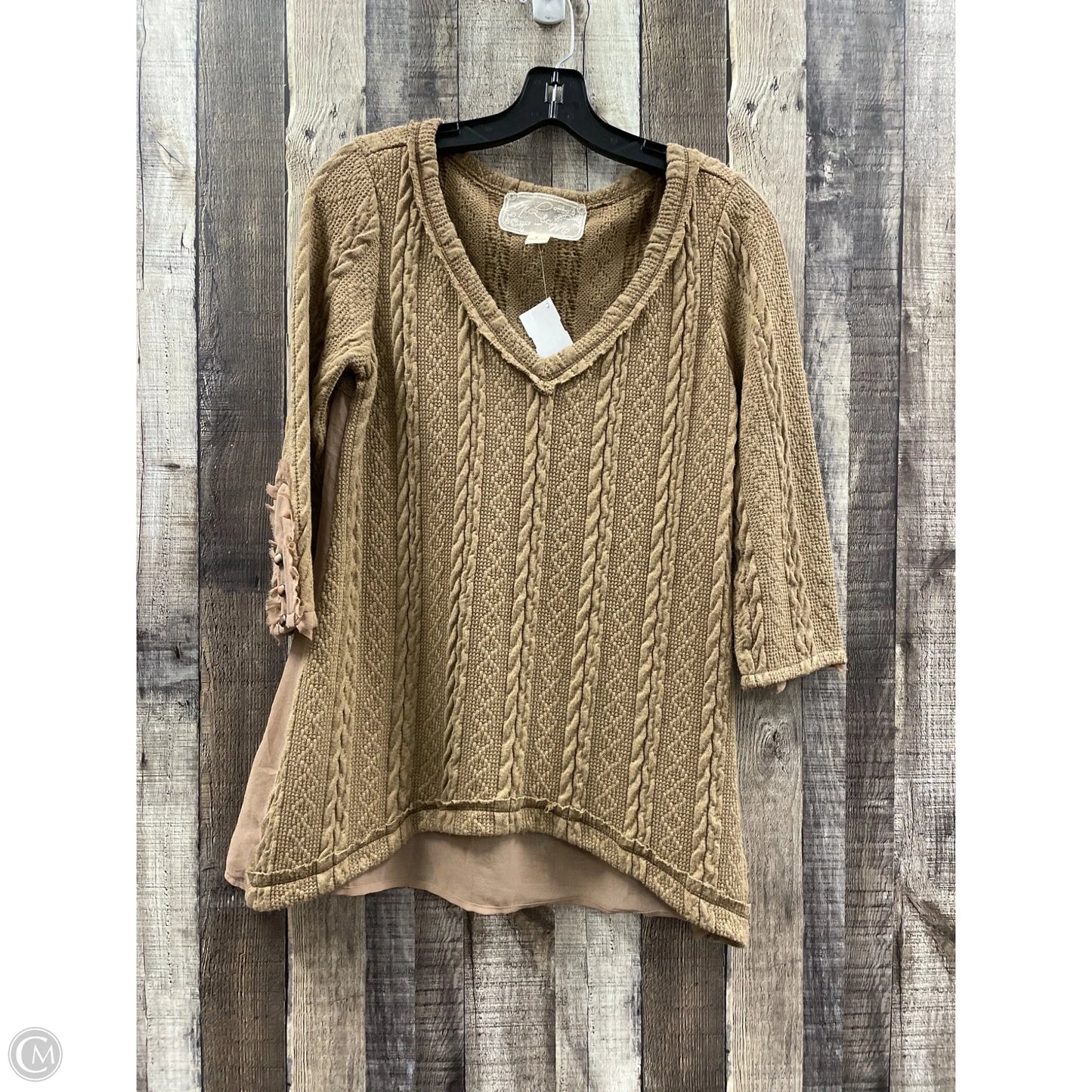 Sweater By Cme In Brown, Size: S