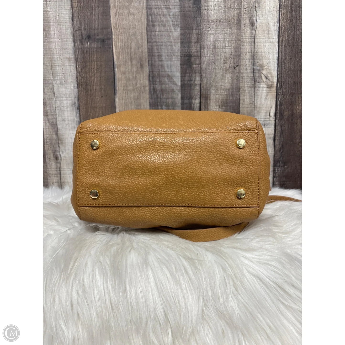 Handbag Leather By Cme, Size: Large