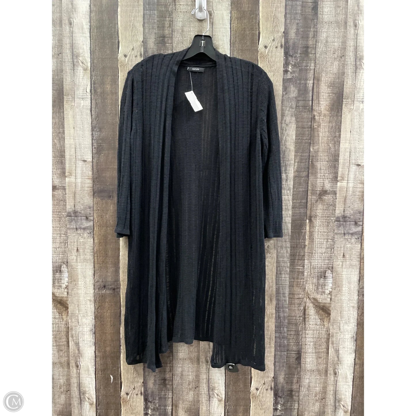 Cardigan By Alfani In Black, Size: S