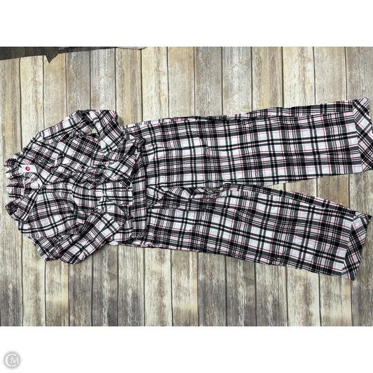 Pajamas 2pc By Victorias Secret In Plaid Pattern, Size: Large