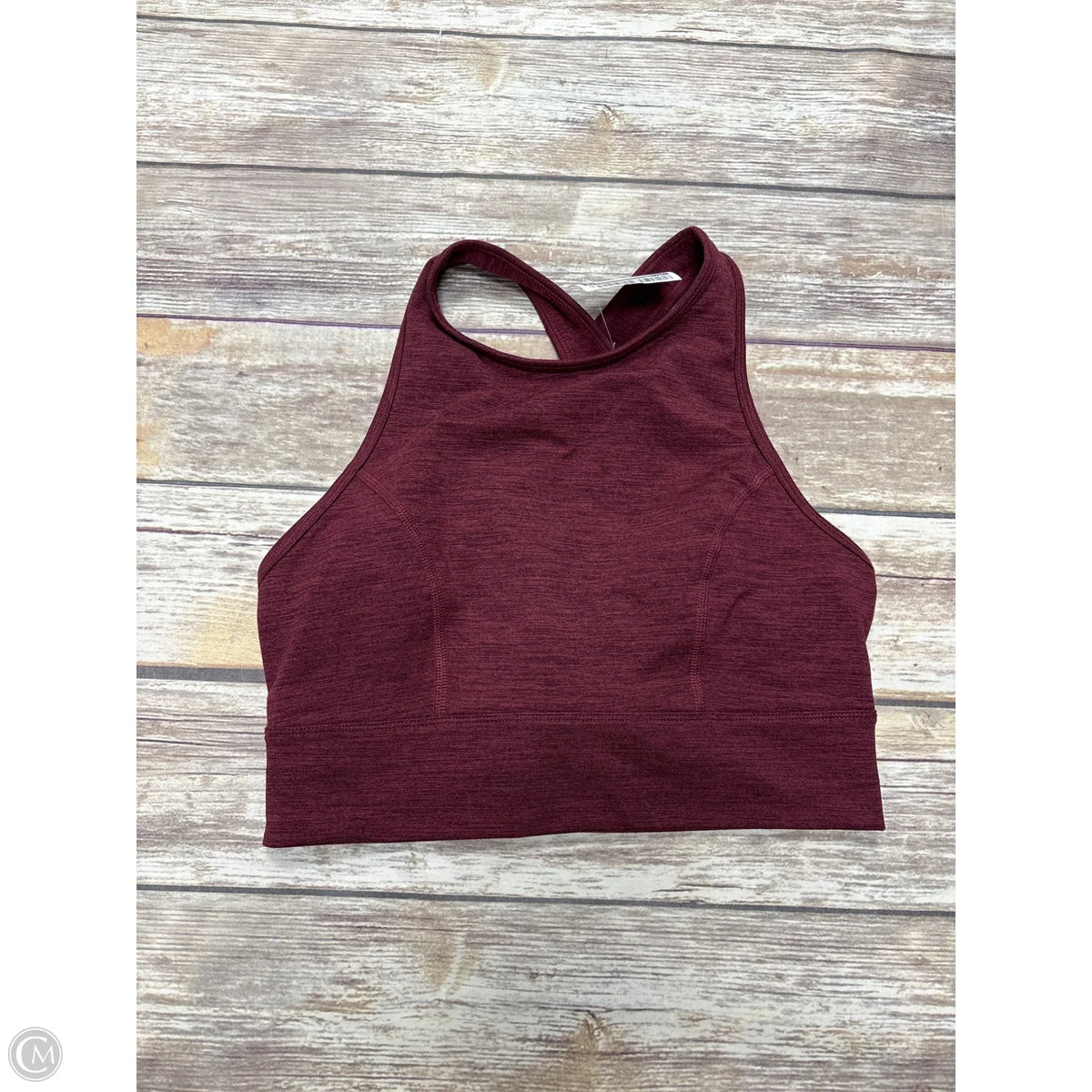 Athletic Bra By Joy Lab In Maroon, Size: M