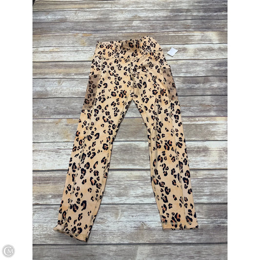 Athletic Leggings By Fabletics In Animal Print, Size: S