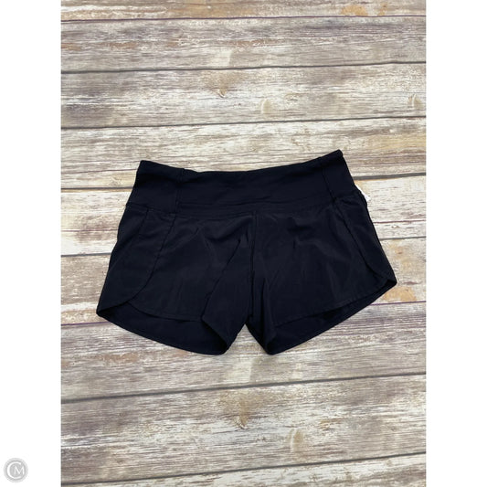 Athletic Shorts By Lululemon In Black, Size: 4