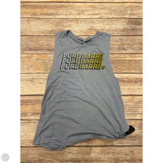 Athletic Tank Top By Cme In Blue, Size: M