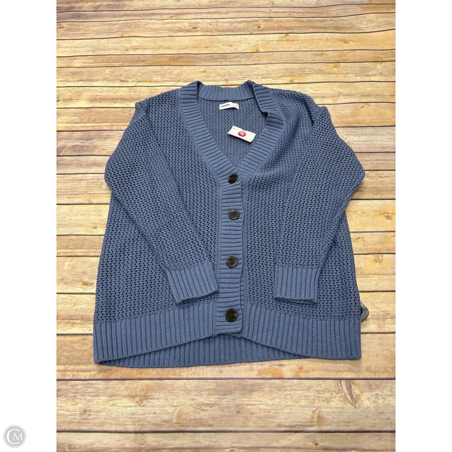 Cardigan By Sonoma In Blue, Size: Sp