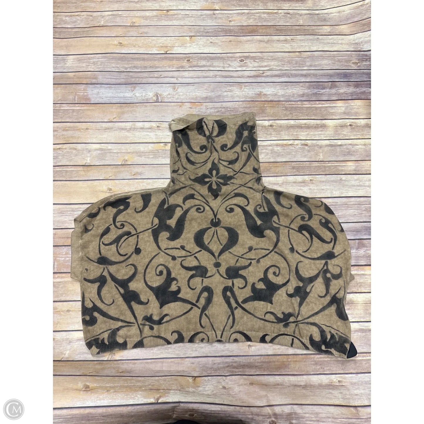 Sweater By Cme In Tan, Size: Osfm