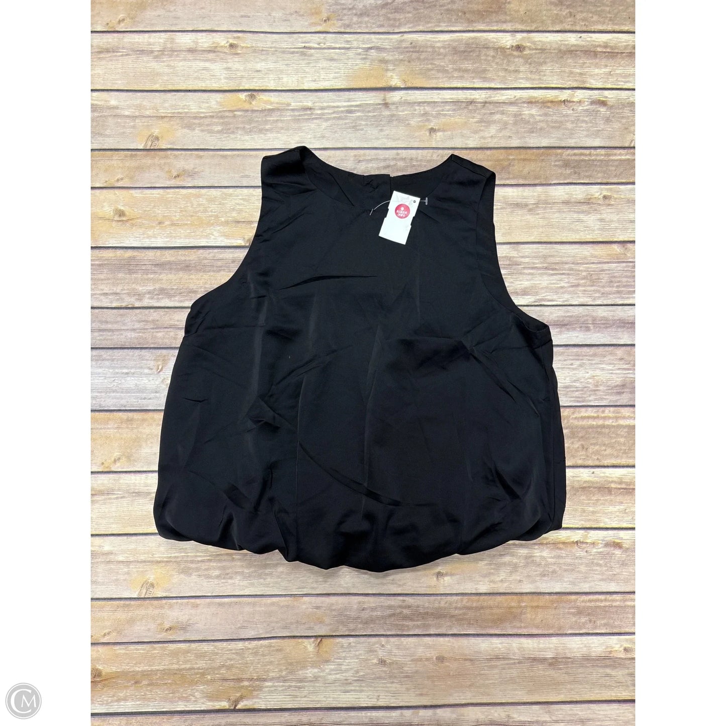 Top Sleeveless By Cmf In Black, Size: S