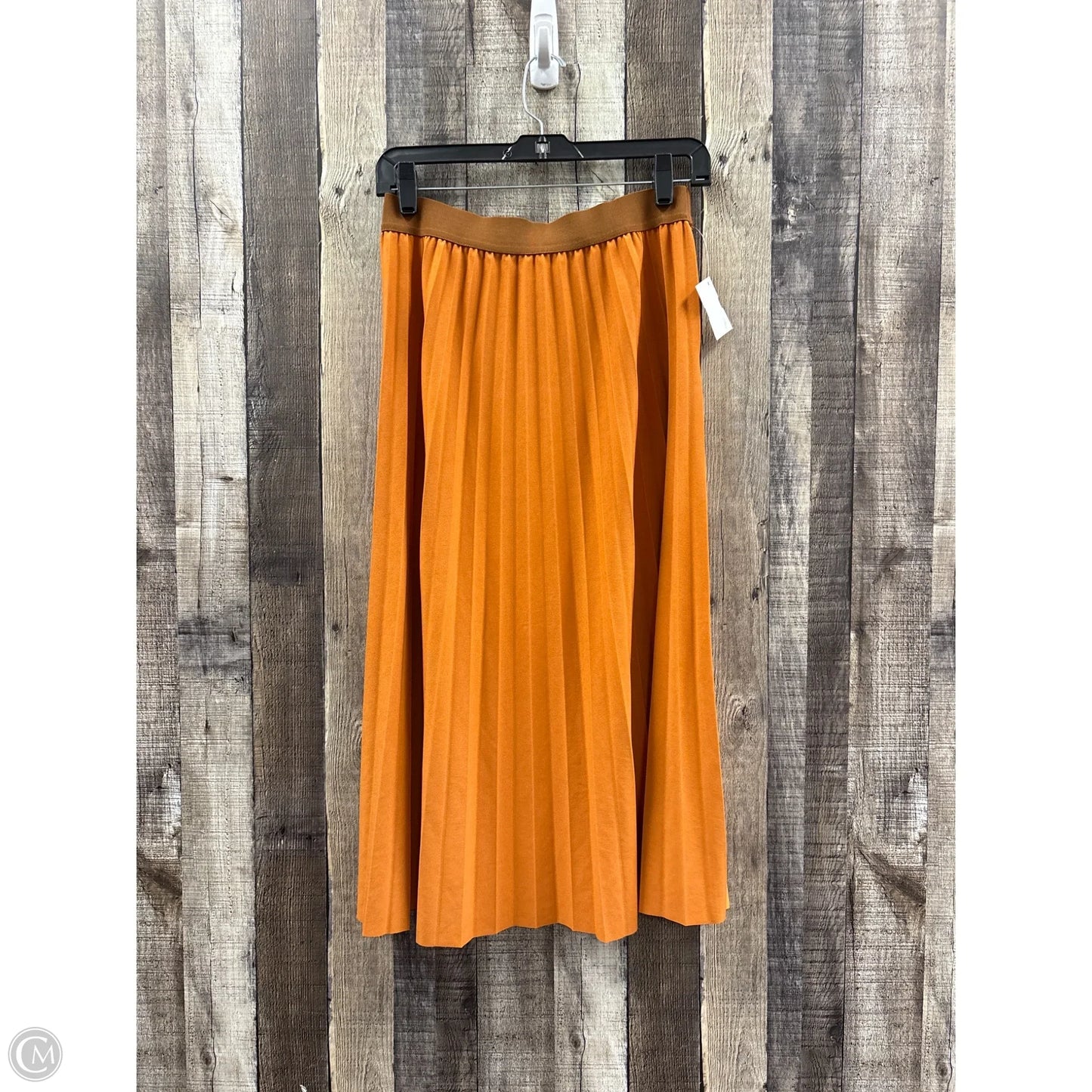 Skirt Maxi By Shein In Copper, Size: S