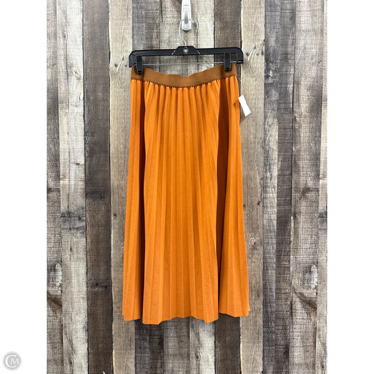 Skirt Maxi By Shein In Copper, Size: S
