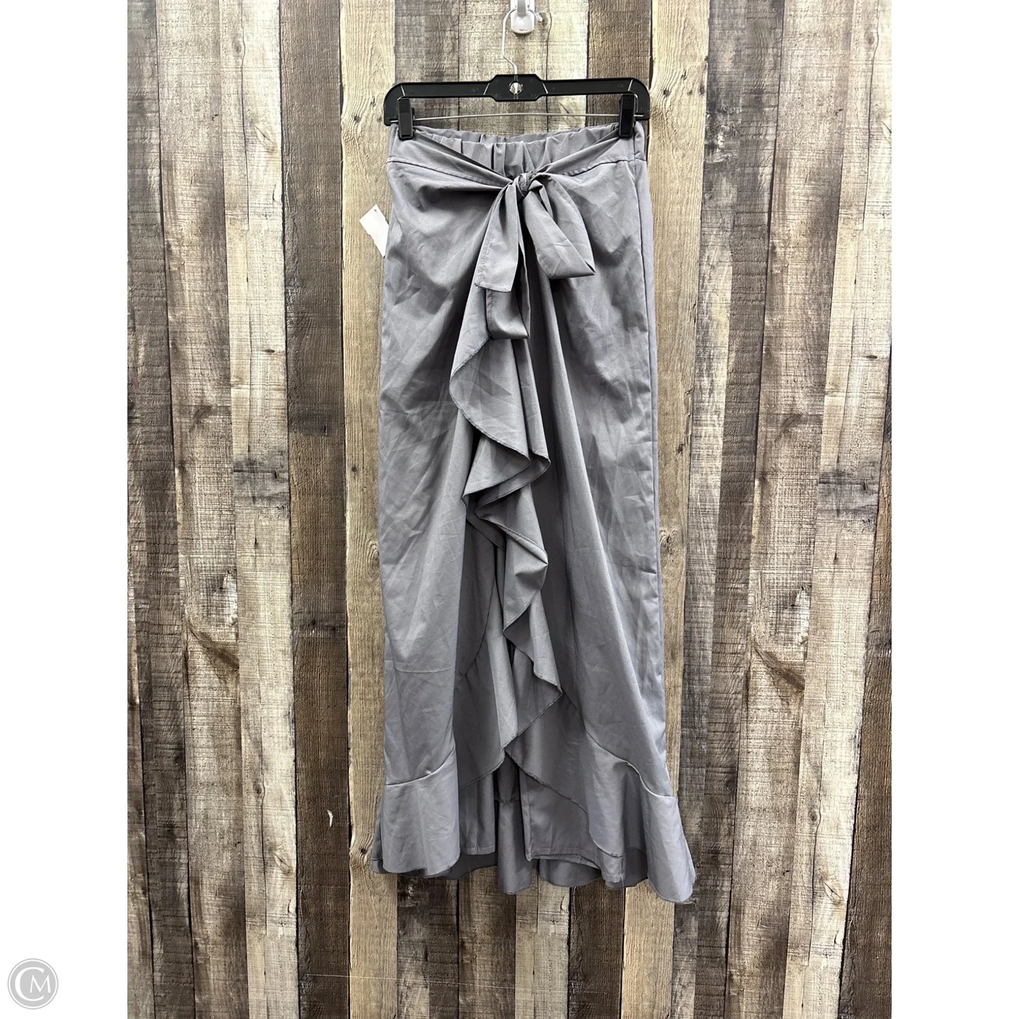 Skirt Maxi By Cmf In Grey, Size: L