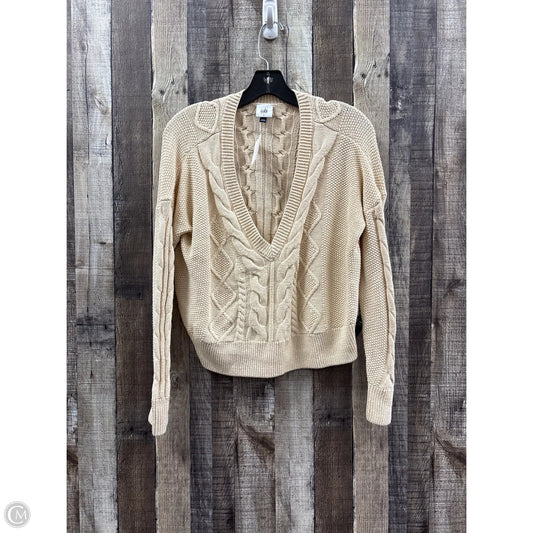 Sweater By Cabi In Cream, Size: S