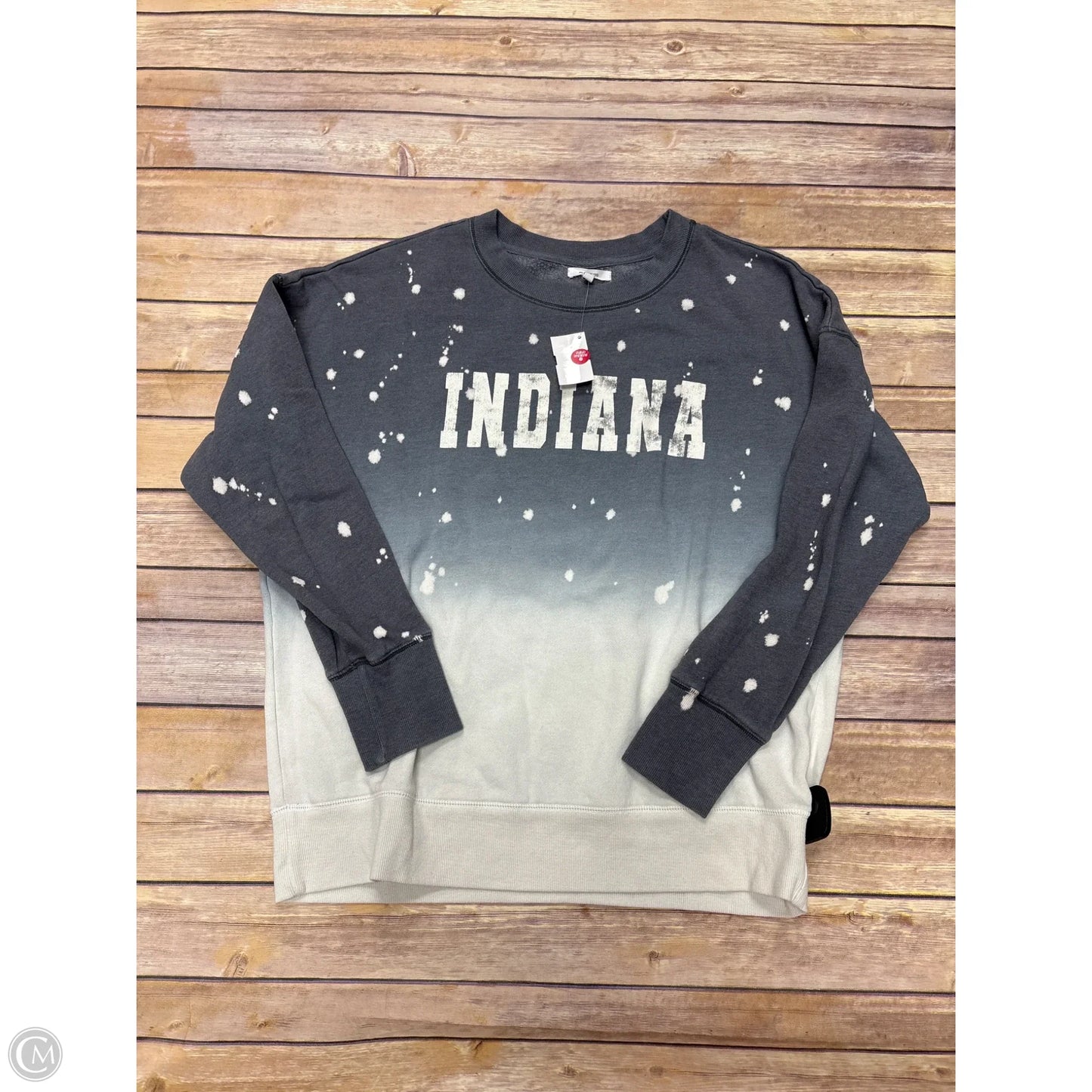 Sweatshirt Crewneck By Maurices In Tie Dye Print, Size: L