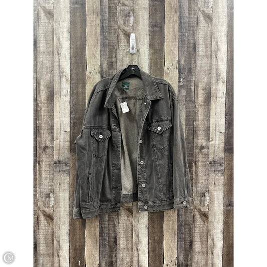 Jacket Denim By Wild Fable In Black Denim, Size: L