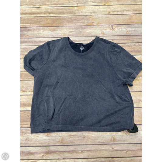 Athletic Top Short Sleeve By Harmony Balance In Grey, Size: L