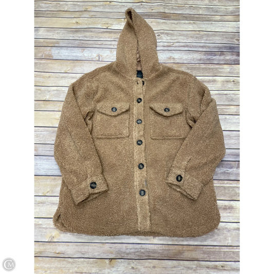 Jacket Fleece By Sanctuary In Tan, Size: S