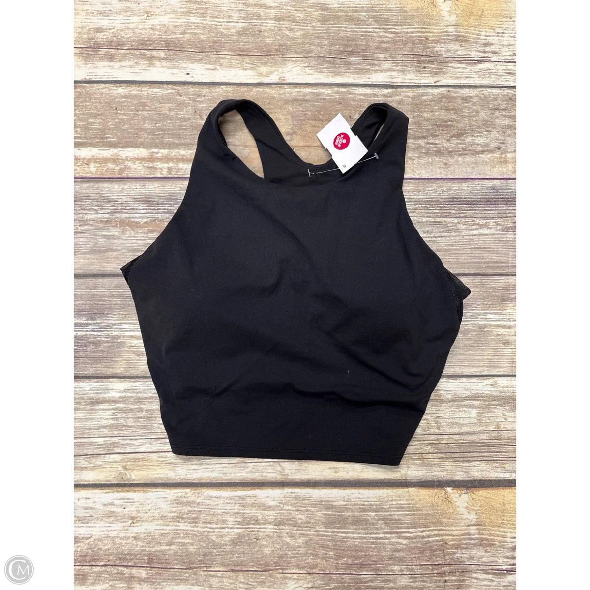 Athletic Bra By Avia In Black, Size: L