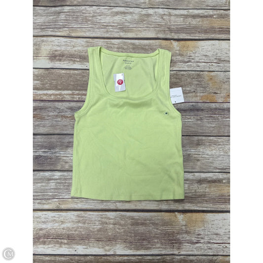 Top Sleeveless Basic By American Eagle In Yellow, Size: M