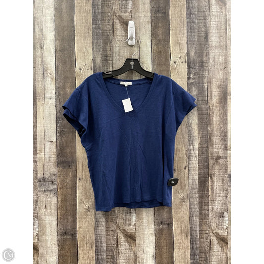 Top Short Sleeve Basic By Z Supply In Blue, Size: Xs