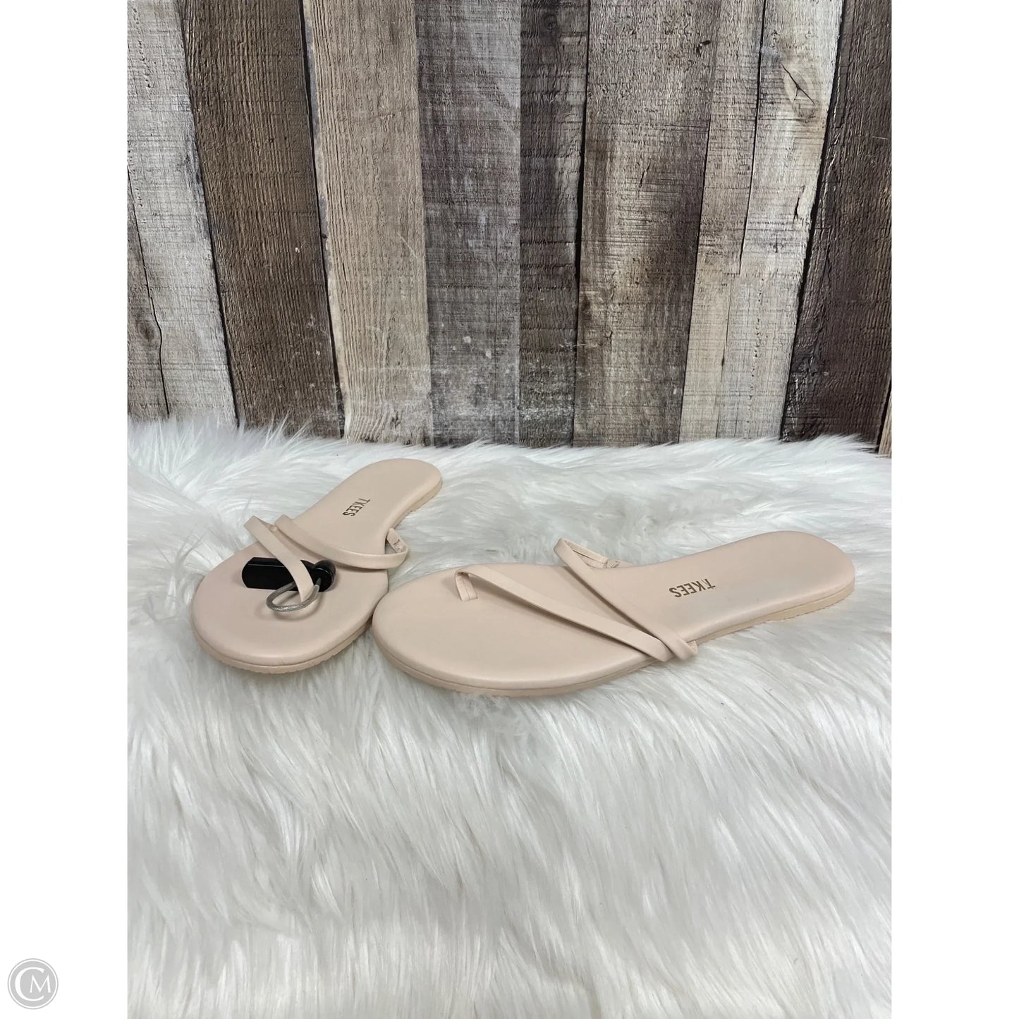 Sandals Flats By Cme In Cream, Size: 8