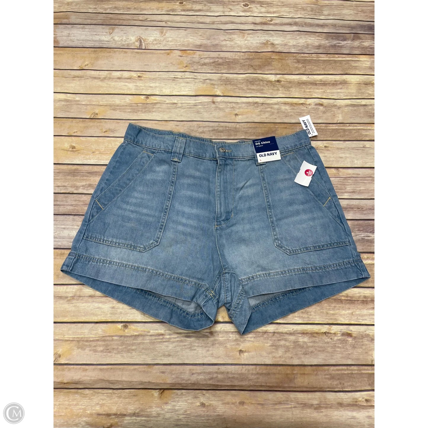 Shorts By Old Navy In Blue Denim, Size: L