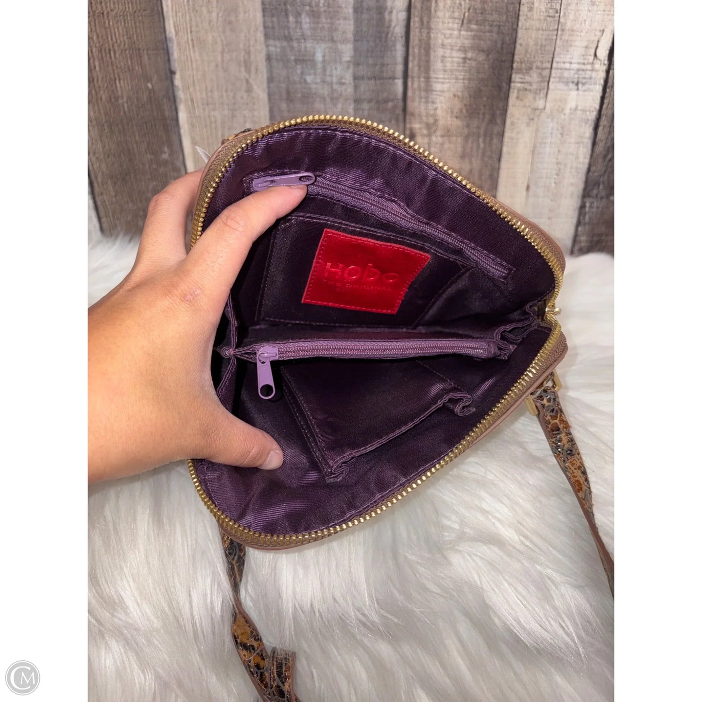 Crossbody Leather By Hobo Intl, Size: Medium