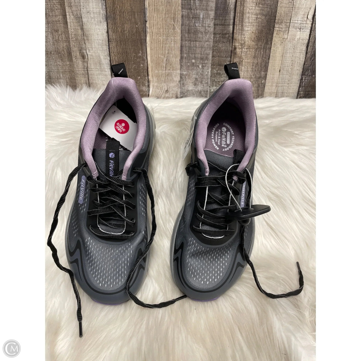 Shoes Athletic By Cme In Grey, Size: 9