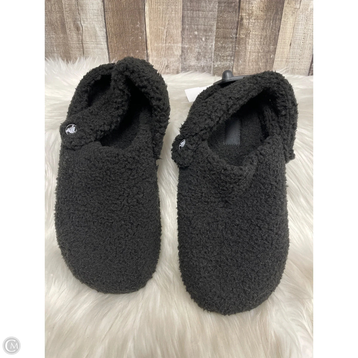 Slippers By Crocs In Black, Size: 9