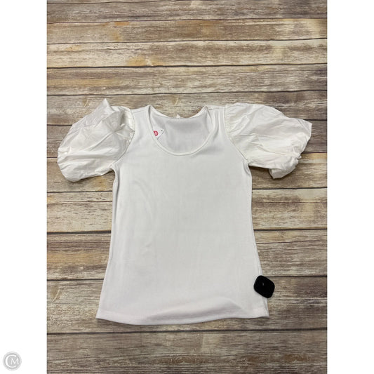 Top Short Sleeve By Maurices In White, Size: Xs