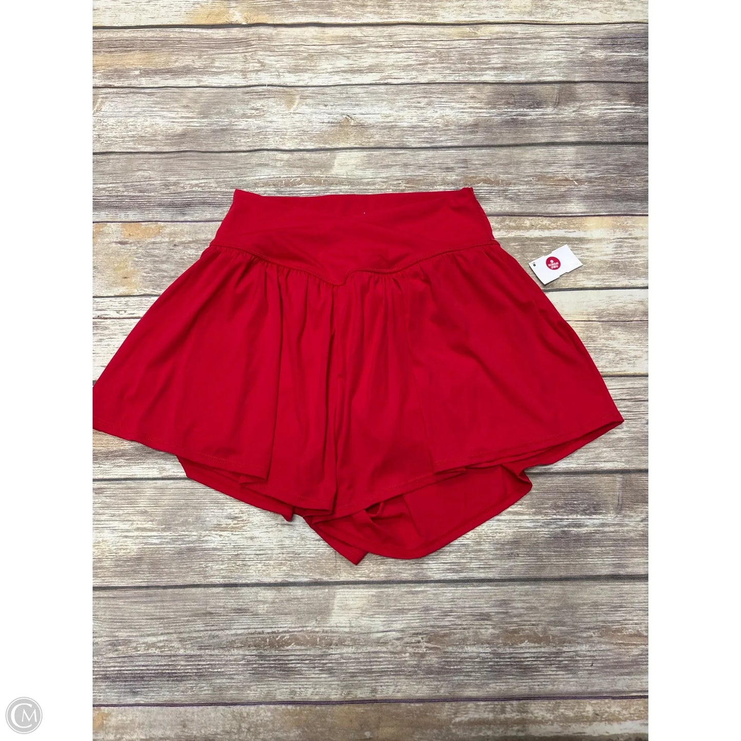 Athletic Shorts By Cmf In Red, Size: L
