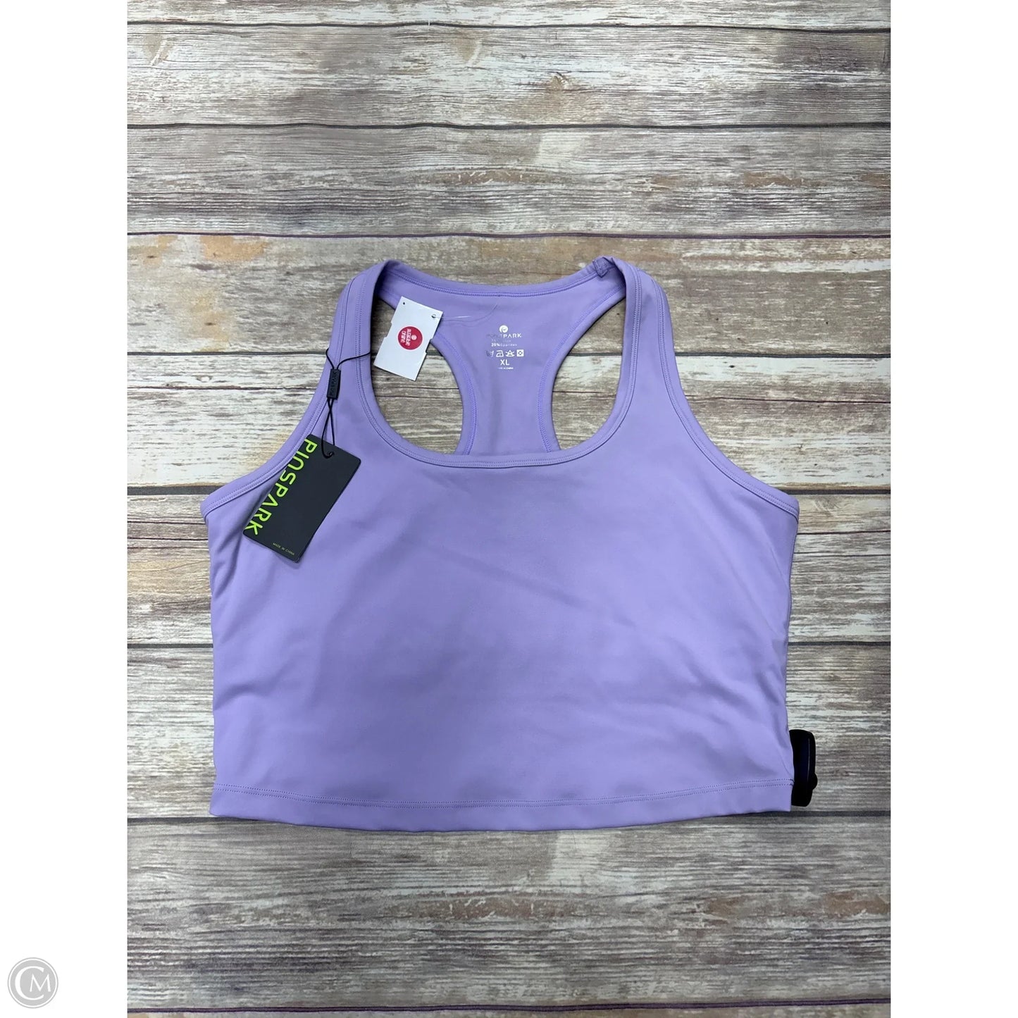 Athletic Bra By Pinspark In Purple, Size: Xl
