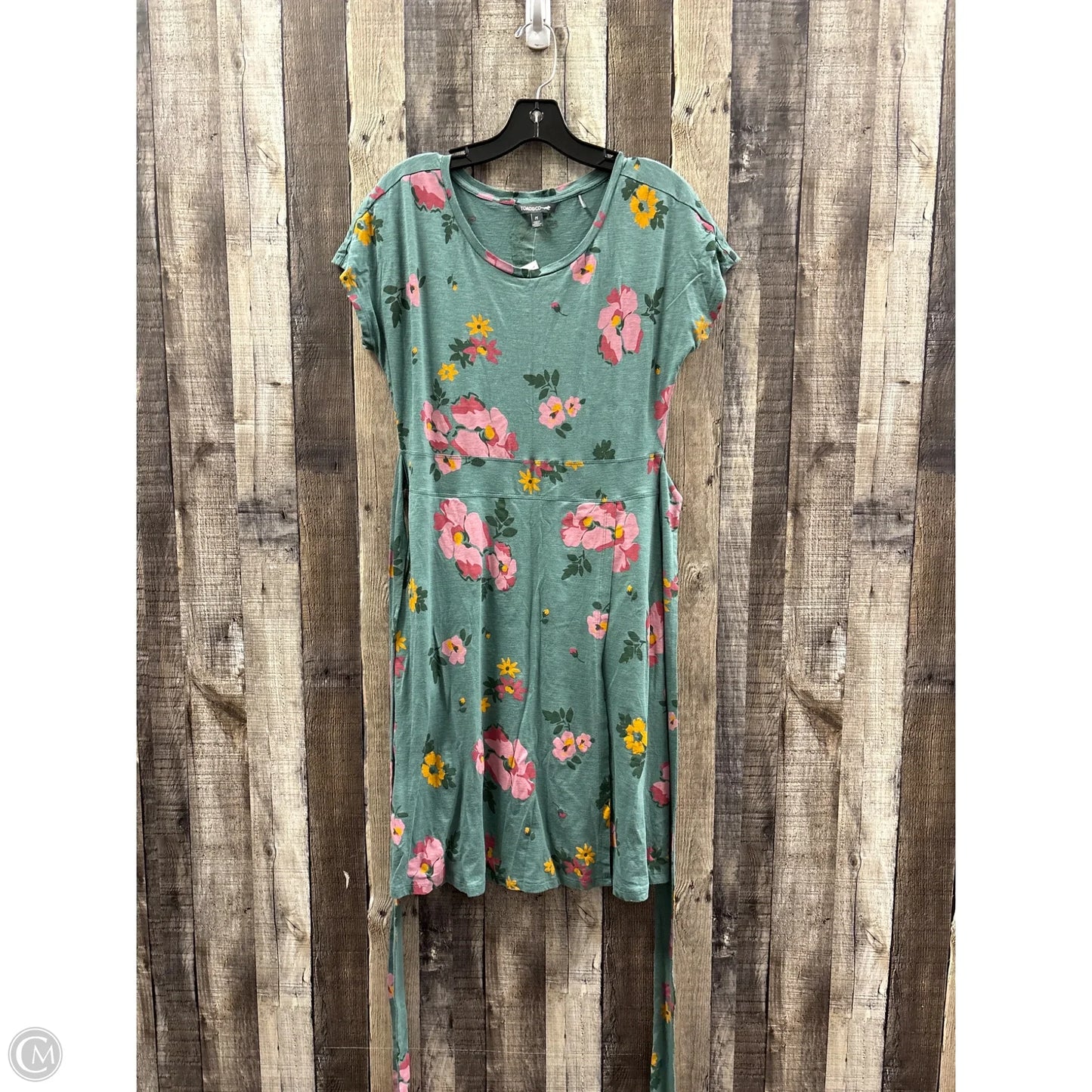 Dress Casual Midi By Toad & Co In Green, Size: M