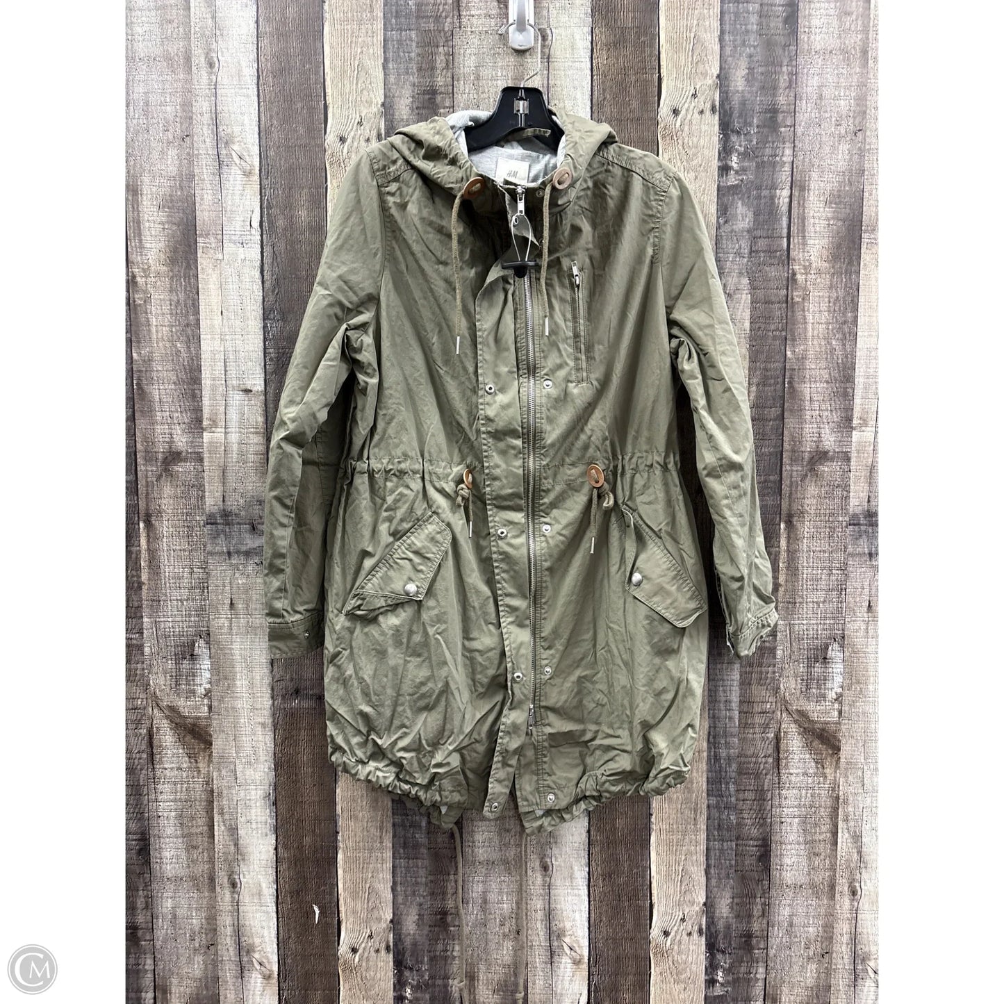 Jacket Other By H&m In Green, Size: M